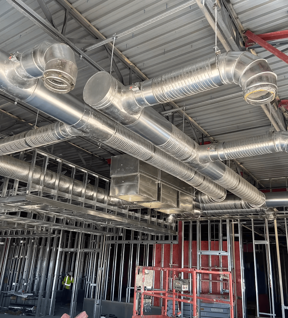 Commercial Rooftop Package Installation